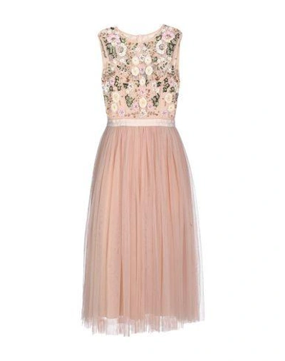 Shop Needle & Thread Knee-length Dress In Light Pink