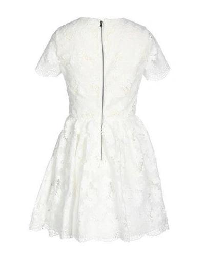 Shop Alice And Olivia Short Dress In White