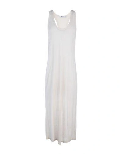 Shop Alexander Wang T Midi Dress In Beige