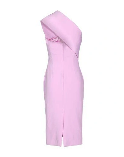 Shop Cushnie Et Ochs Knee-length Dress In Lilac