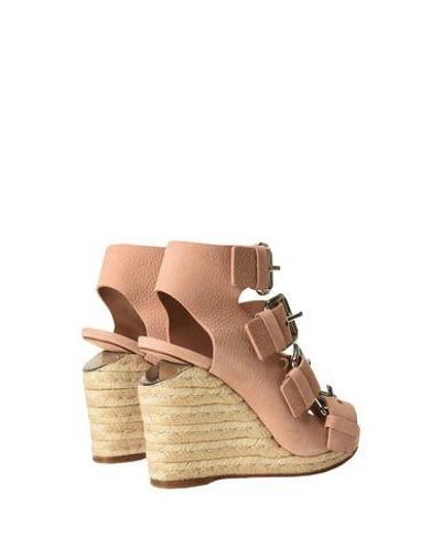 Shop Alexander Wang Sandals In Pastel Pink