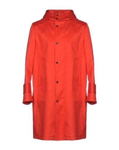 Shop Thom Browne Full-length Jacket In Red