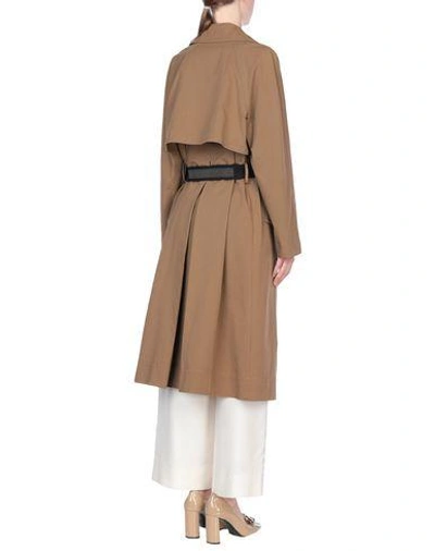 Shop Brunello Cucinelli Full-length Jacket In Khaki