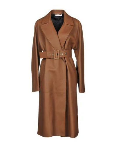 Shop Jil Sander Full-length Jacket In Brown