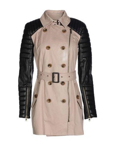 Shop W118 By Walter Baker Overcoats In Beige