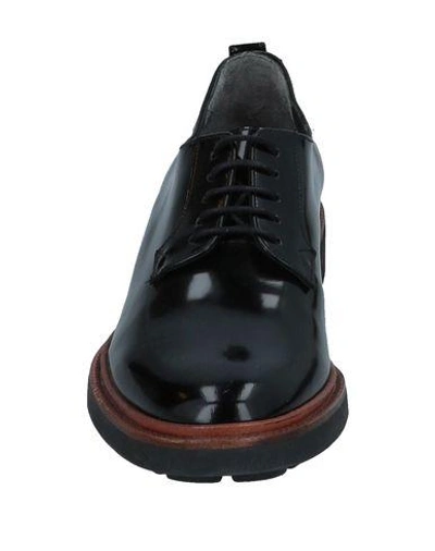 Shop Robert Clergerie Laced Shoes In Black