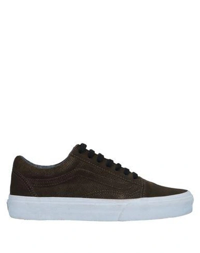 Shop Vans Sneakers In Military Green