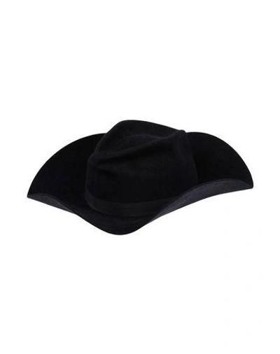 Shop Gladys Tamez Hats In Black