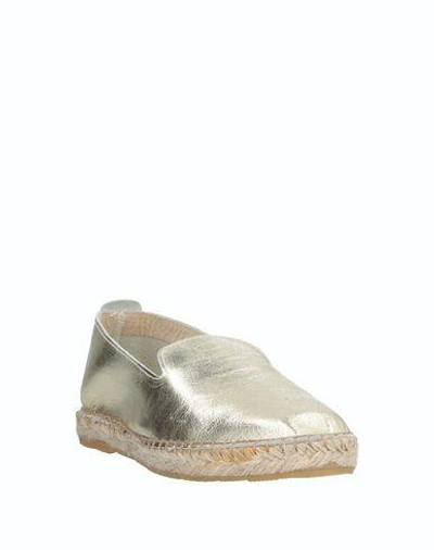 Shop Mdk Espadrilles In Gold