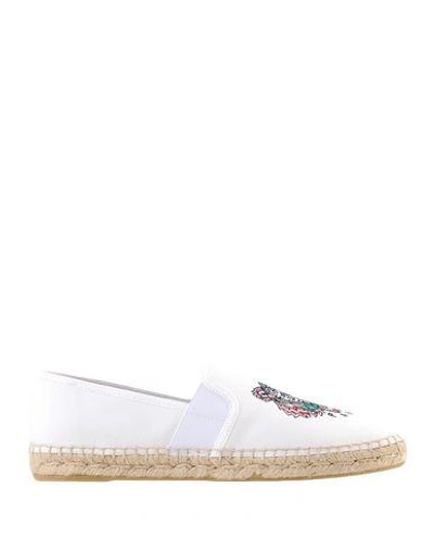 Shop Kenzo Espadrilles In White