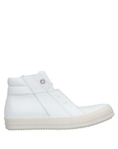 Shop Rick Owens Sneakers In White