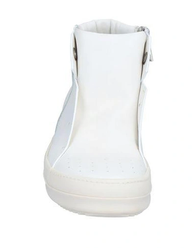 Shop Rick Owens Sneakers In White
