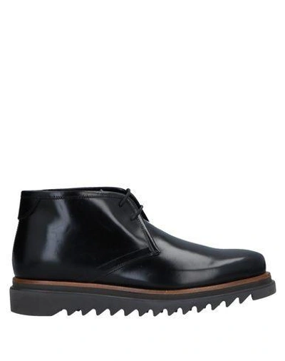 Shop Ferragamo Boots In Black