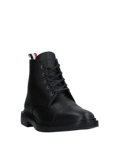 Shop Thom Browne Boots In Black