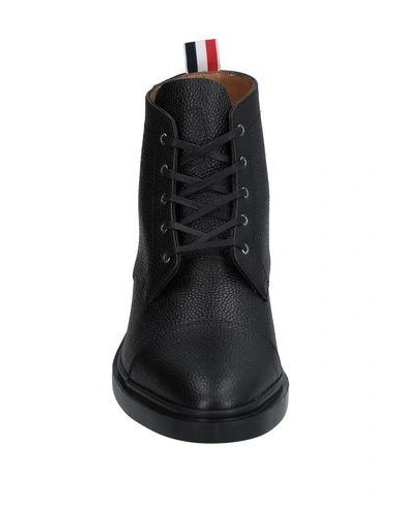 Shop Thom Browne Boots In Black