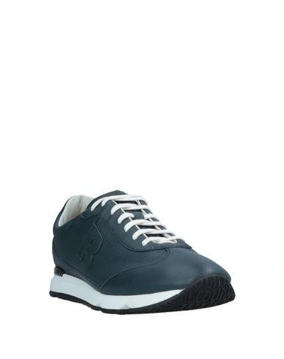 Shop Ruco Line Sneakers In Dark Blue