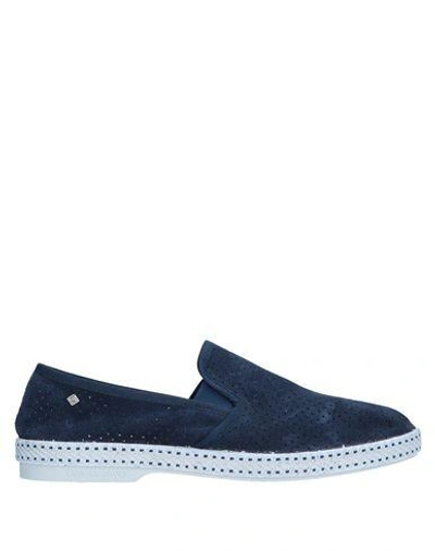 Shop Rivieras Loafers In Dark Blue