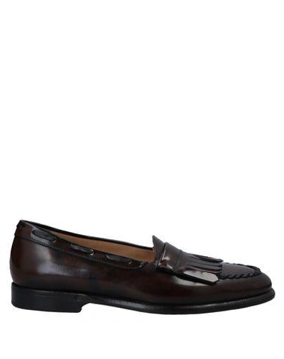 Shop Damy Loafers In Cocoa