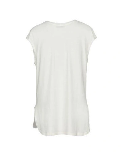 Shop Black Coral T-shirt In Ivory