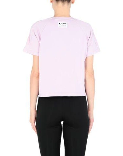 Shop Puma Sweatshirt In Lilac