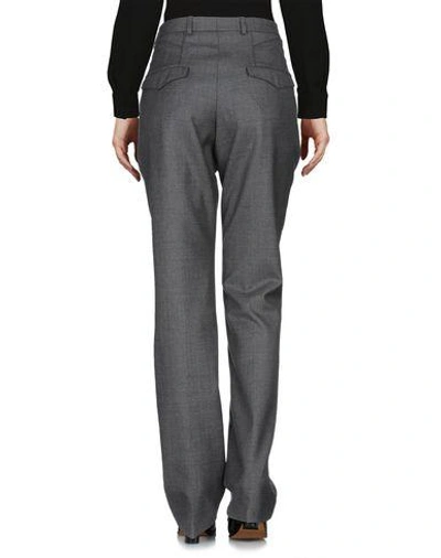 Shop Marni Casual Pants In Steel Grey