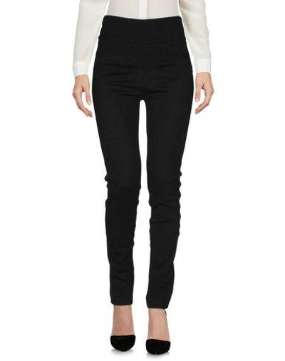 Shop Atos Lombardini Casual Pants In Black