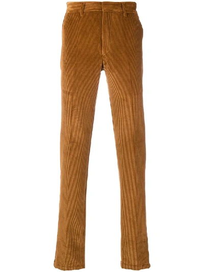 Shop The Gigi Corduroy Trousers - Yellow