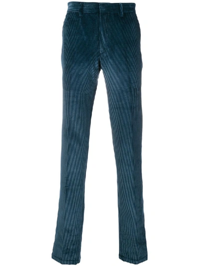 Shop The Gigi Corduroy Trousers - Blue