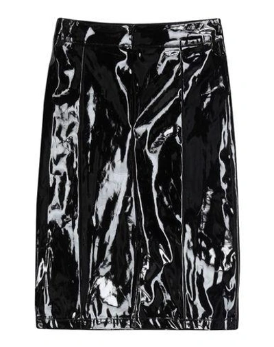 Shop Stussy Knee Length Skirt In Black
