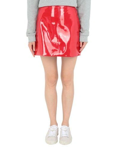 Shop Bec & Bridge Mini Skirt In Red