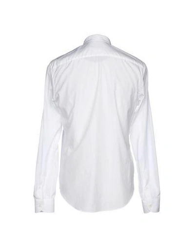 Shop Valentino Solid Color Shirt In White