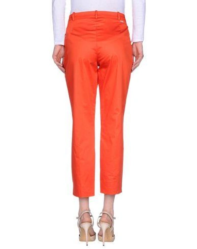 Shop Blumarine Casual Pants In Red