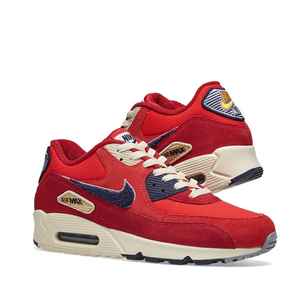 Nike Air Max 90 Premium Se In Red | ModeSens