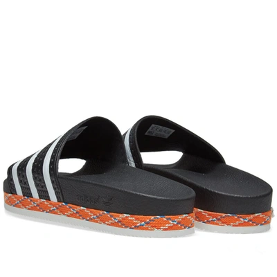 Shop Adidas Originals Adidas Adilette New Bold W In Black