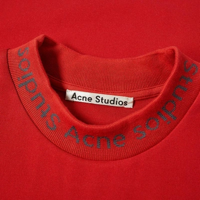 Shop Acne Studios Navid Tee In Red