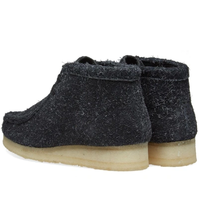 Shop Clarks Originals Wallabee Boot W In Black