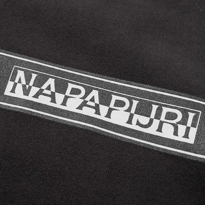 Shop Napapijri Tribe Buena Taped Crew Sweat In Black
