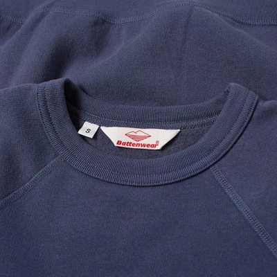 Shop Battenwear Reach-up Sweat In Blue