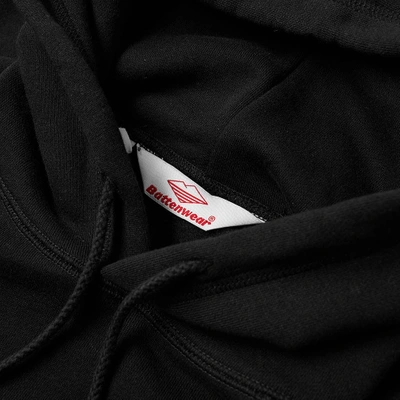 Shop Battenwear Reach-up Hoody In Black