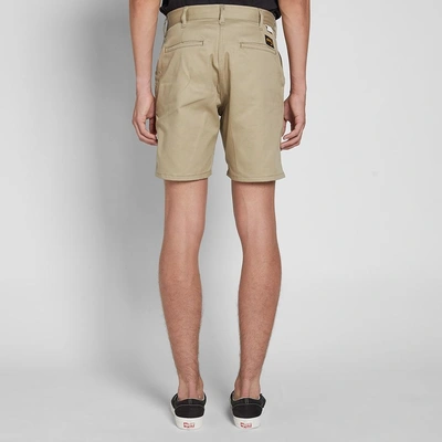 Shop Stan Ray Chino Short In Brown