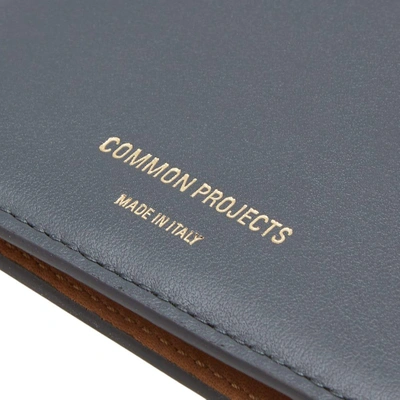 Shop Common Projects Soft Leather Standard Wallet In Grey