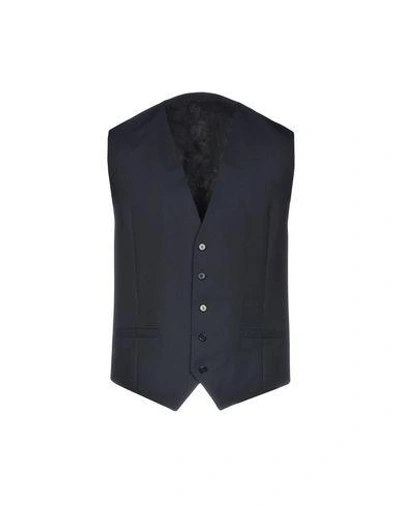 Shop Givenchy Suit Vest In Dark Blue