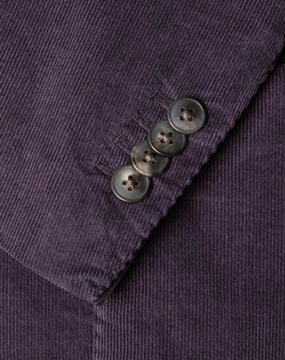 Shop Boglioli Blazer In Purple