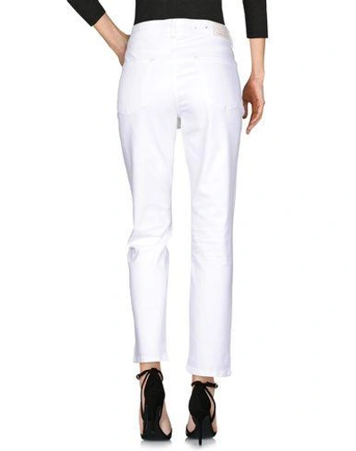 Shop Cambio Denim Pants In White