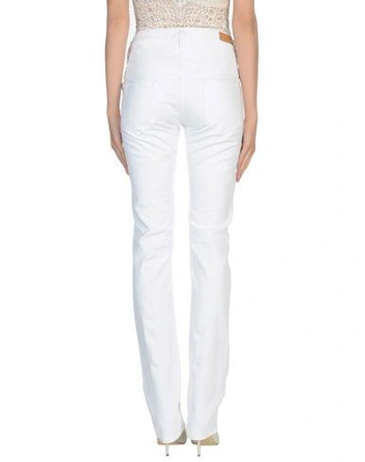 Shop Isabel Marant Denim Pants In White