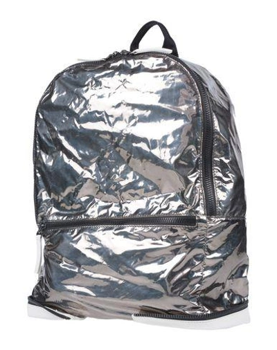 Shop Maison Margiela Backpack & Fanny Pack In Silver