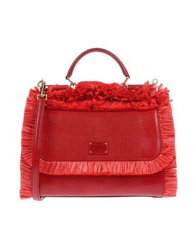 Shop Dolce & Gabbana In Brick Red