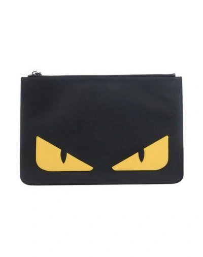 Shop Fendi Pouch In Black