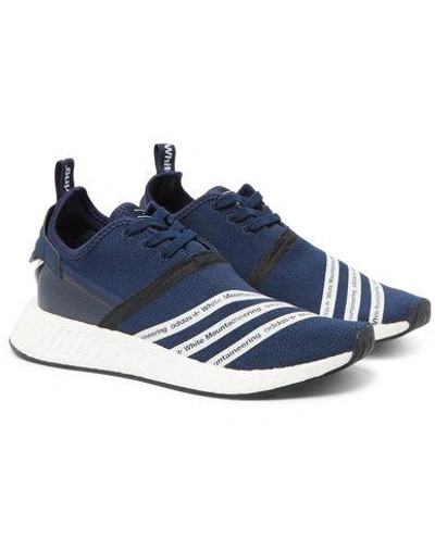 Shop Adidas X White Mountaineering Sneakers In Dark Blue