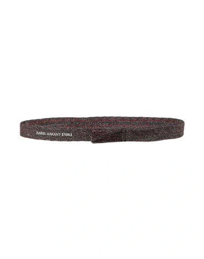 Shop Isabel Marant Étoile Regular Belt In Brick Red